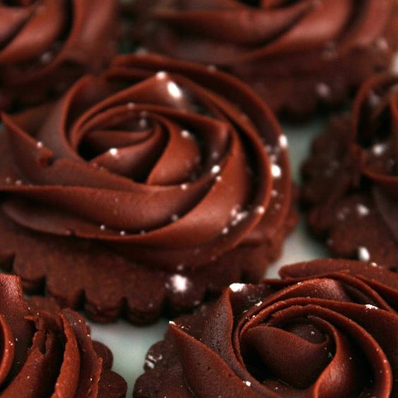 Chocolate Rosette Cookies