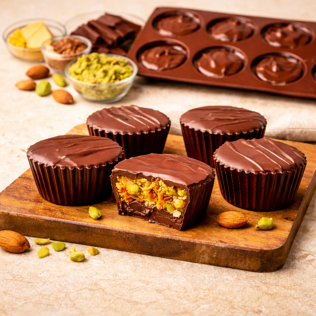 Kunafa Chocolate Cup
