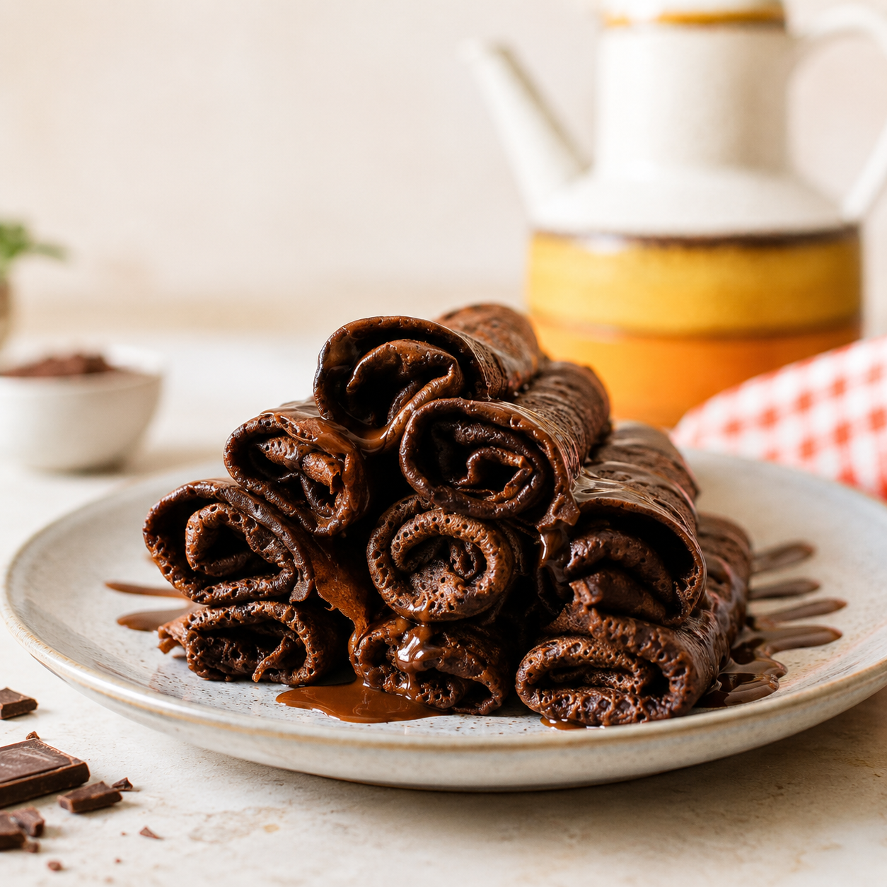 Chocolate Crepes