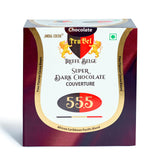 Super Dark Chocolate Couverture 55.5% - 500g