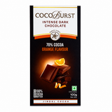 70% Intense Dark Chocolate || Orange Flavour