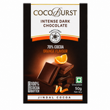 70% Intense Dark Chocolate || Orange Flavour
