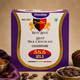 Deep Milk Chocolate Couverture  35.5% - 500g