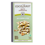 White Chocolate  || 30% Almond & Pista