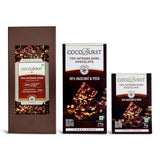 70% Intense Dark Chocolate || 30% Hazelnut & Pista