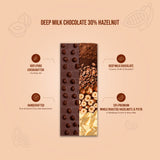 Deep Milk Chocolate || 30% Hazelnut