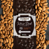 70% Intense Dark Chocolate 30% Roasted Almonds - 50g/100g/200g