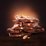 70% Intense Dark Chocolate 30% Roasted Almonds - 50g/100g/200g