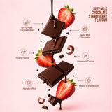 Deep Milk Chocolate || Strawberry Flavour