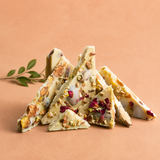 White Chocolate  || 30% Almond & Pista