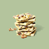 White Chocolate 30% Almond & Pista - 50g/100g/200g