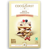 White Chocolate 30% Cranberry & Blueberry - 50g/100g/200g