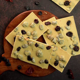 White Chocolate 30% Cranberry & Blueberry - 50g/100g/200g